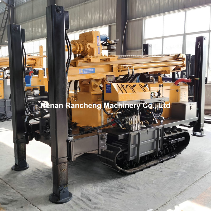 180m Deep Rock RCF180C Crawler Moving Multifunctional Water Well Drilling Rig In Stock
