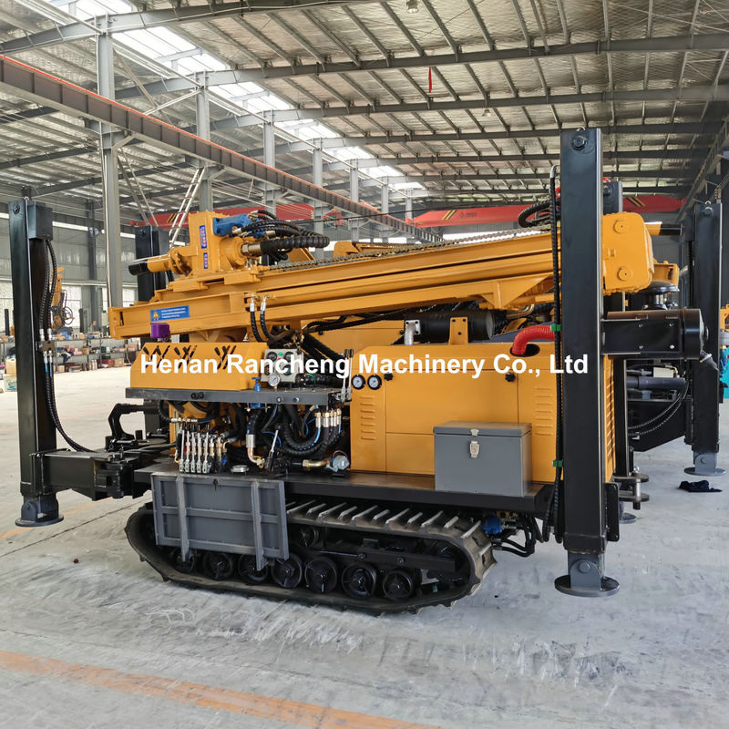180m Deep Rock RCF180C Crawler Moving Multifunctional Water Well Drilling Rig In Stock