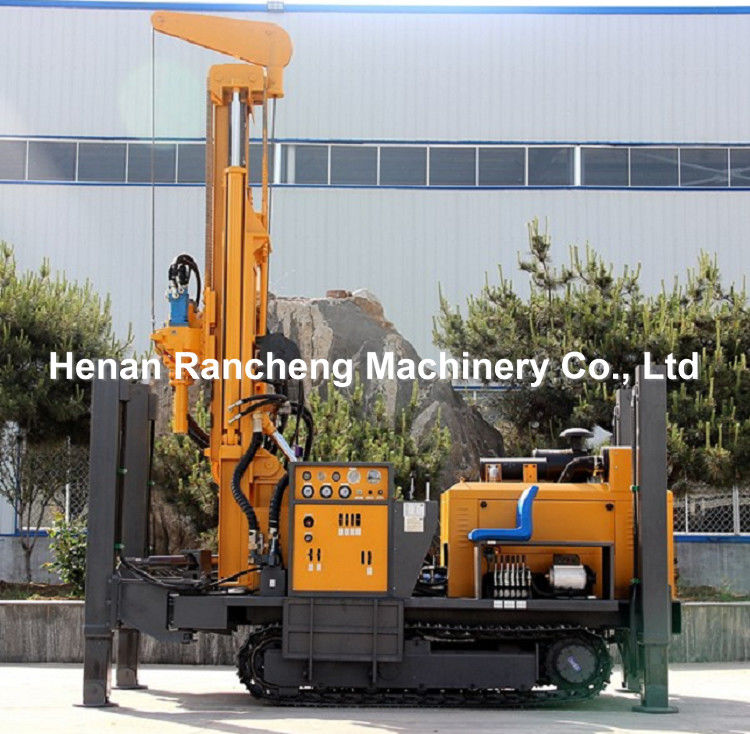 260m diep kruiper gemonteerde hydraulische waterput boormachine RCF260C waterput boormachine