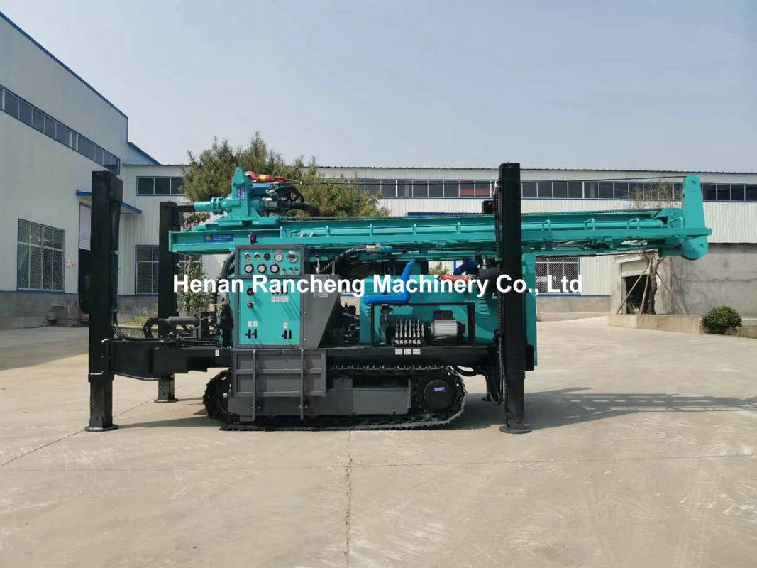 280m Crawler boorgat boormachine met luchtcompressor waterput boormachine