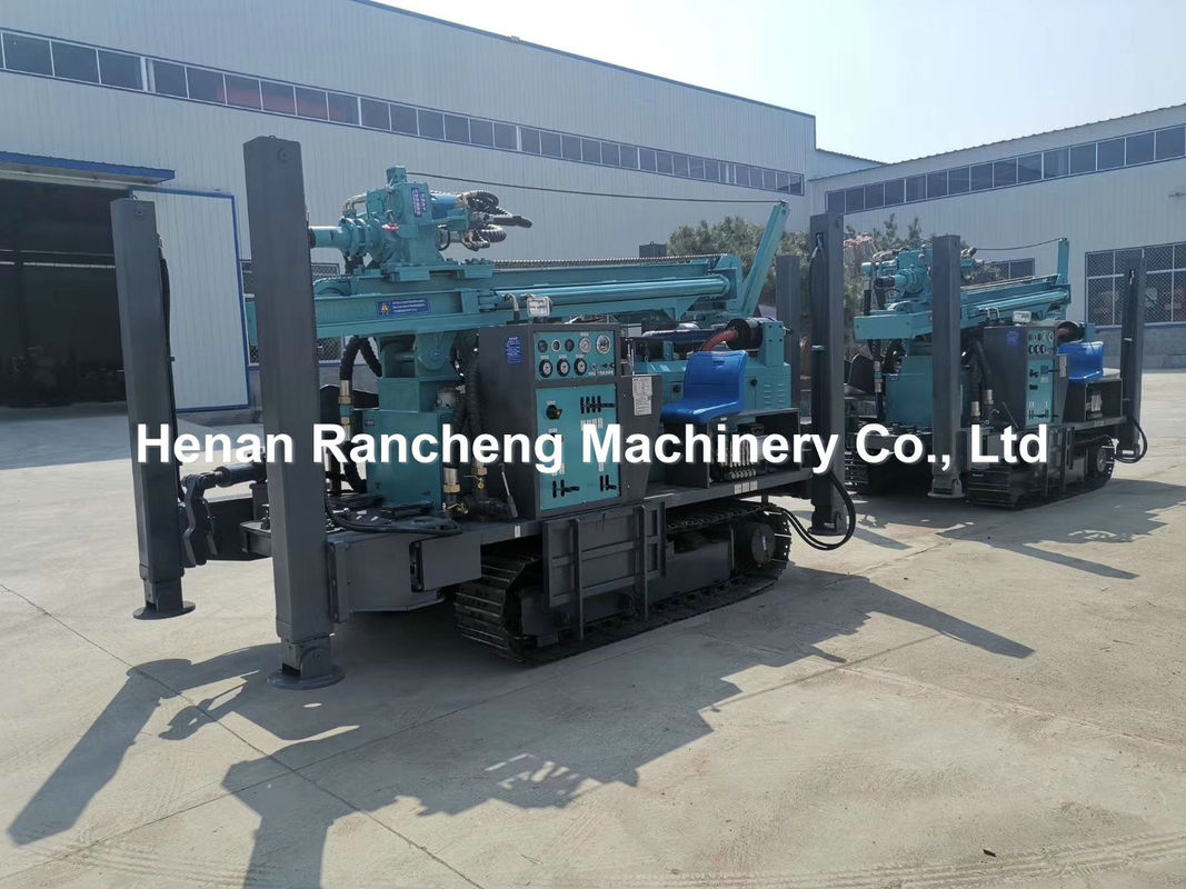300m Boordiepte Waterput Crawler Type Boormachine 85KW Yuchai Motor