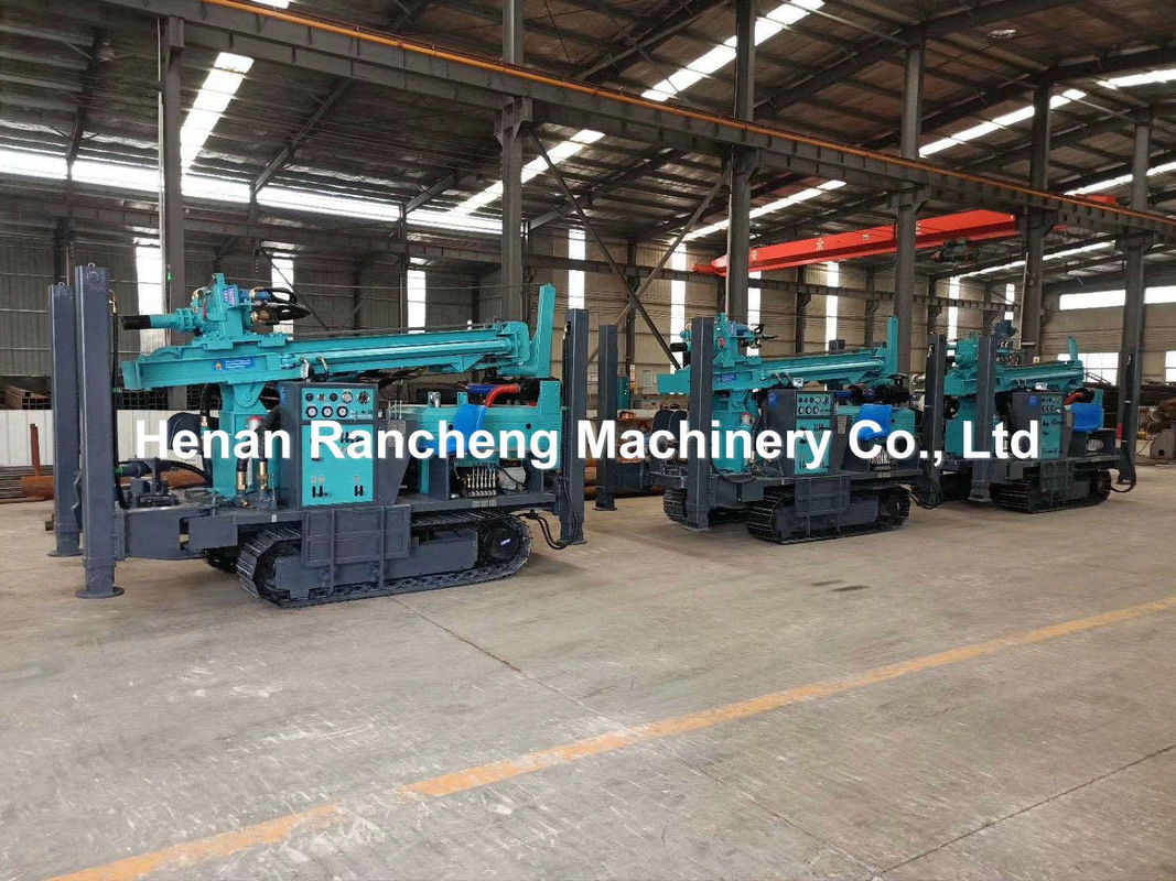300m Boordiepte Waterput Crawler Type Boormachine 85KW Yuchai Motor
