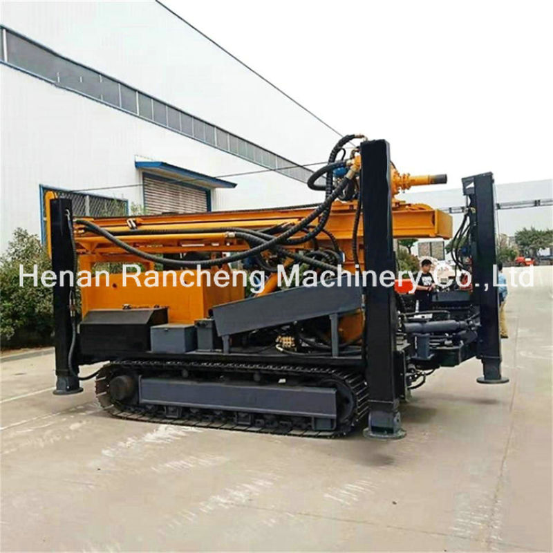 500m Crawler type Hydraulische Pneumatische diepe waterput boormachine