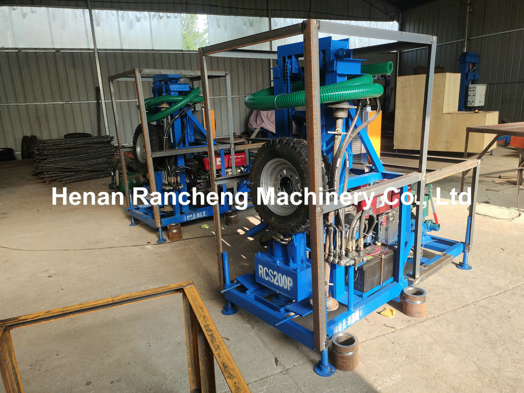 Hydraulisch besturingssysteem Waterboringsmachine 150m diepte Voor irrigatie op de boerderij