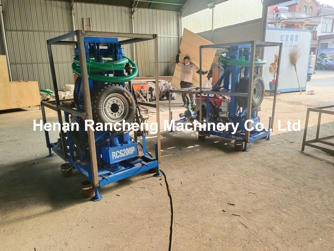 Hydraulisch besturingssysteem Waterboringsmachine 150m diepte Voor irrigatie op de boerderij