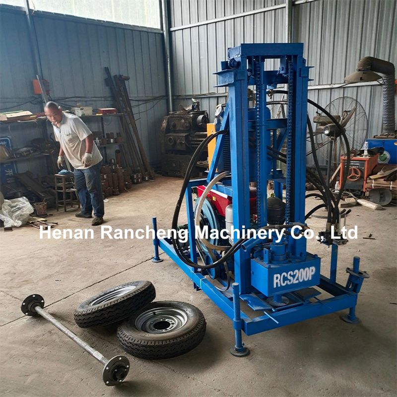 Hydraulisch besturingssysteem Waterboringsmachine 150m diepte Voor irrigatie op de boerderij