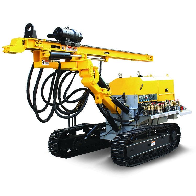 60-80m Diepte Crawler Hydraulische DTH Boormachine 90-165mm Diameter Zowel Rotary En Hammer Boor