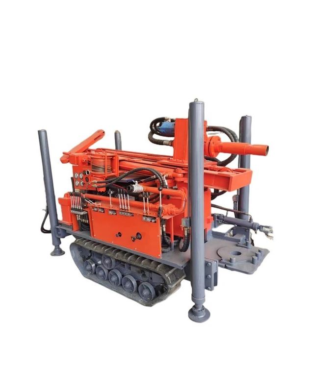 180m diepte waterput boormachine 77,3 kW motor kruiper waterput boormachine