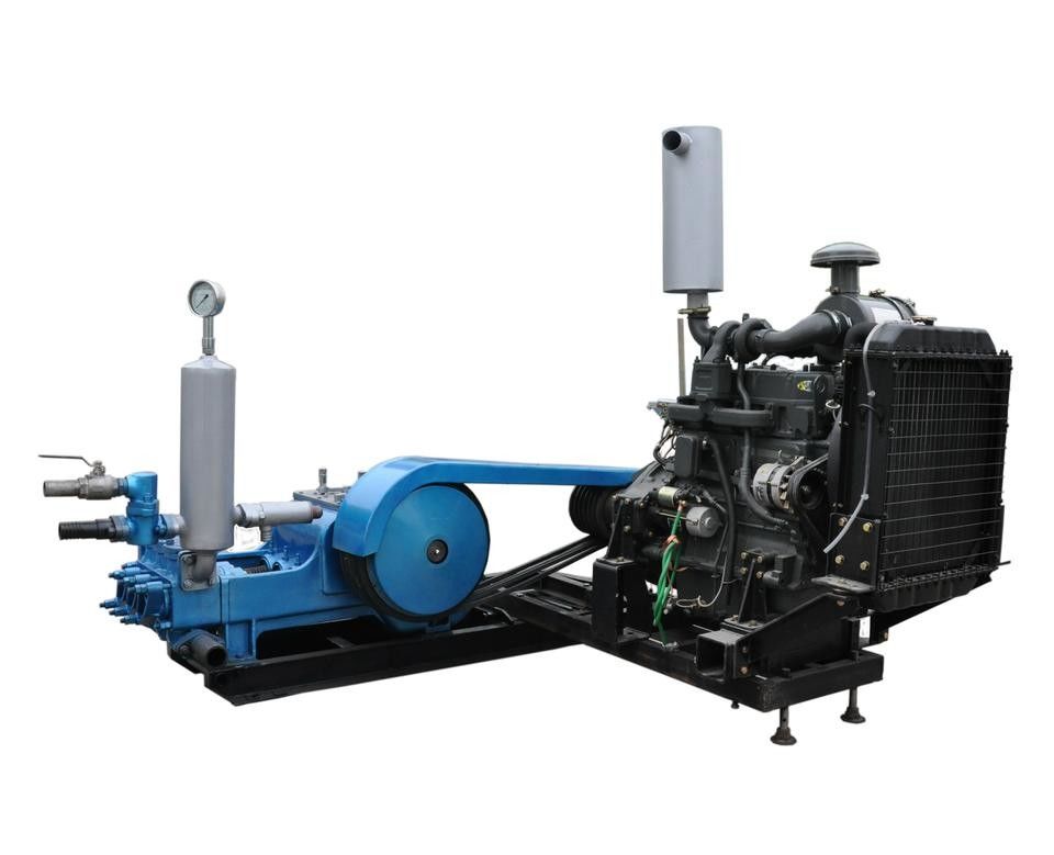 600 L/min Stroom snelheid Kleine boormodderpomp 110 mm zuiger slag 55kw Power Input
