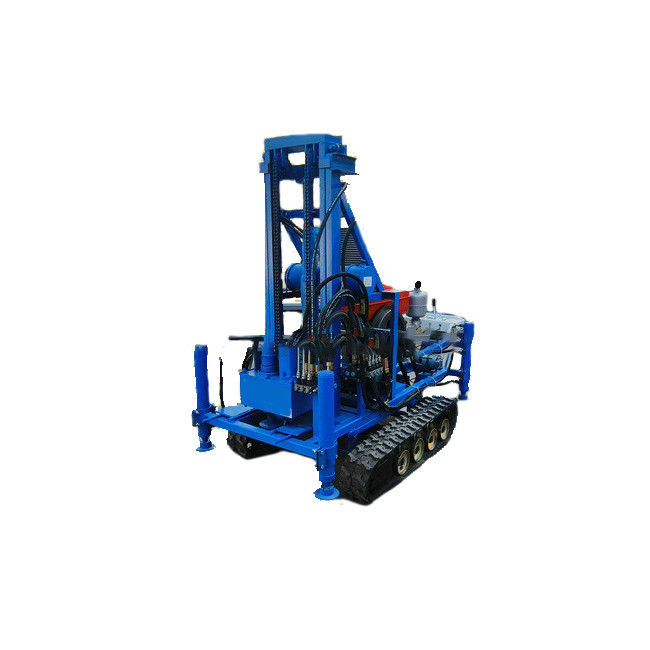 Rubber Crawler Draagbare waterputbormachine 22 pk Dieselmotor 150 m diepte