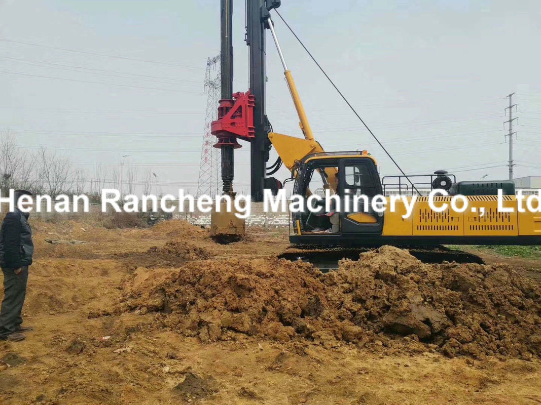 Ingenieursapparatuur RCQ530 Rotary Drilling Rig Crawler Type Machine