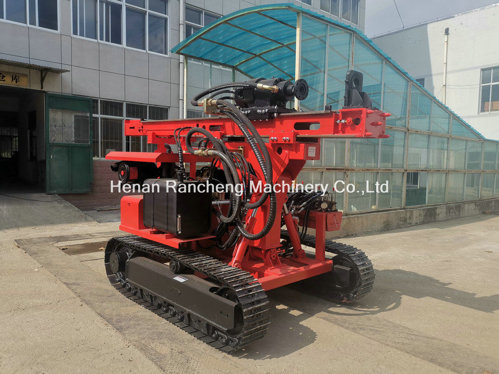 RC130Y Hydraulische crawler pil boormachine 30m schroef zonne-pil driver Pile boormachine