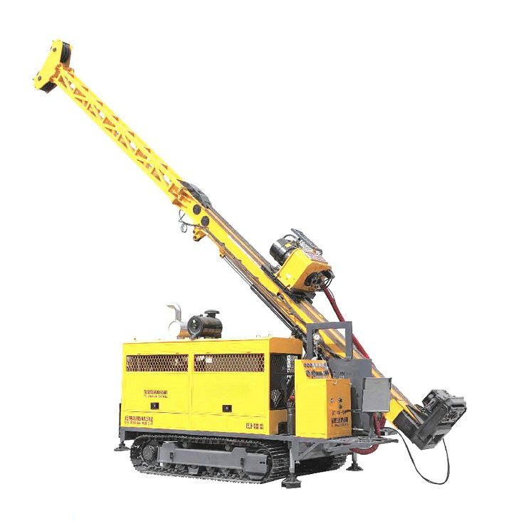 680 m - 1500 m diepte kern boormachine 195 pk Dieselmotor Crawler gemonteerde boormachine