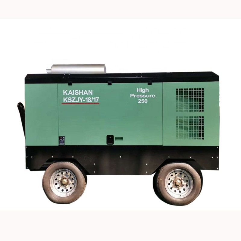 18m3/min Levering 1.7Mpa Drukboor Type Luchtcompressor 80L Oliecapaciteit