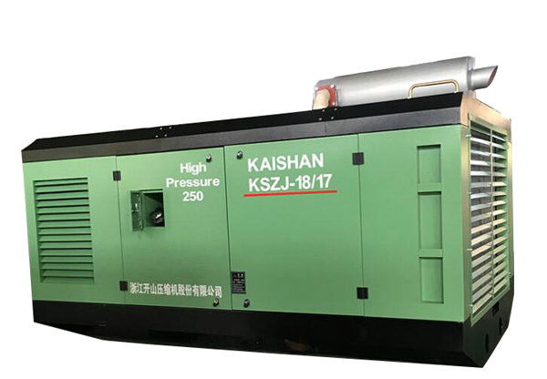 18m3/min Levering 1.7Mpa Drukboor Type Luchtcompressor 80L Oliecapaciteit