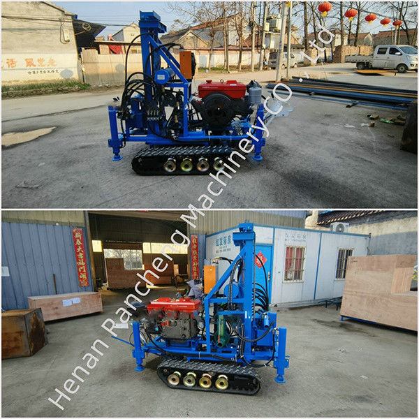 Kleine hydraulische boorcilinder 160m diepte watergraver machine kruiper gemonteerd waterput boormachine te koop