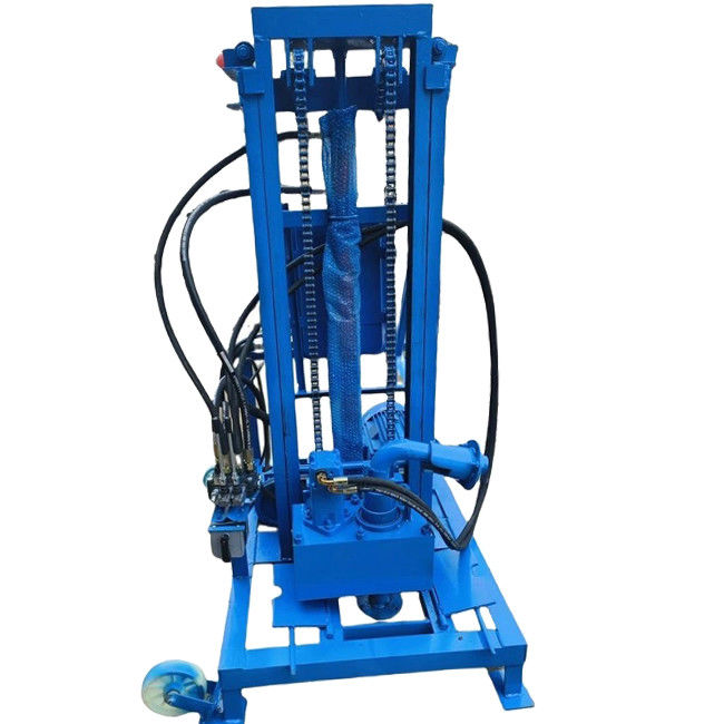 Draagbare boormachine voor waterputten van 11 kW 150 m Boordiepte 50 mm Boorstaaf Dia