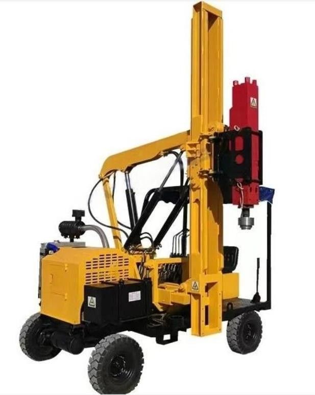 39 kW motor zonnepielen aandrijvende machine 50 - 300 mm boorgraad 2,6m pielenhoogte