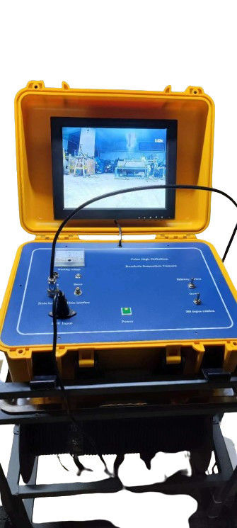 300m bron inspectie camera onderwater camera met elektrische lier en aluminium legering hoofd controle doos