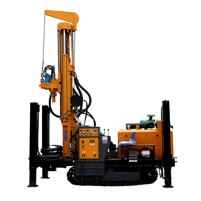 Draagbare hydraulische crawler kern boorgat pneumatische waterput boormachine