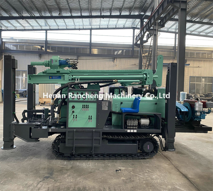 Draagbare hydraulische crawler kern boorgat pneumatische waterput boormachine