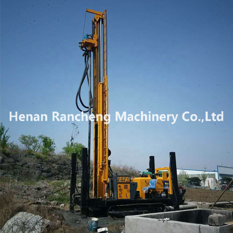 Crawler gemonteerd RCF350C 350m Deep Water Well Drilling Rig Hydraulische makkelijke boormachine