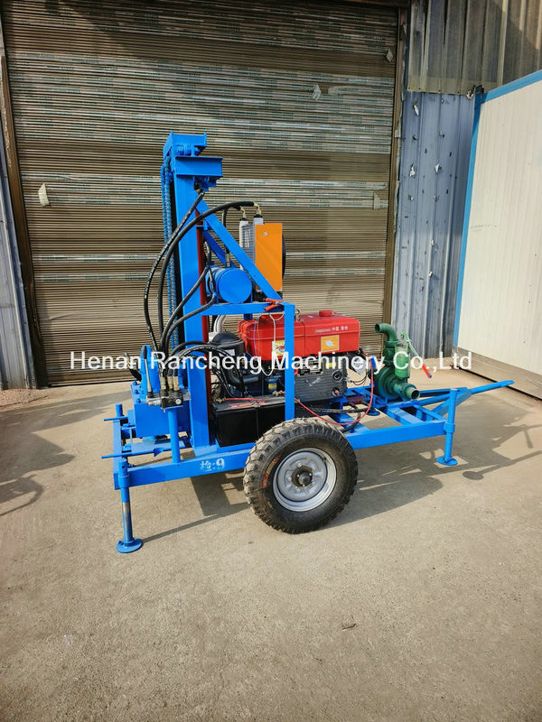 150 m boorgediepte Draagbare waterputboormachine met 450 mm boorgatdiameter
