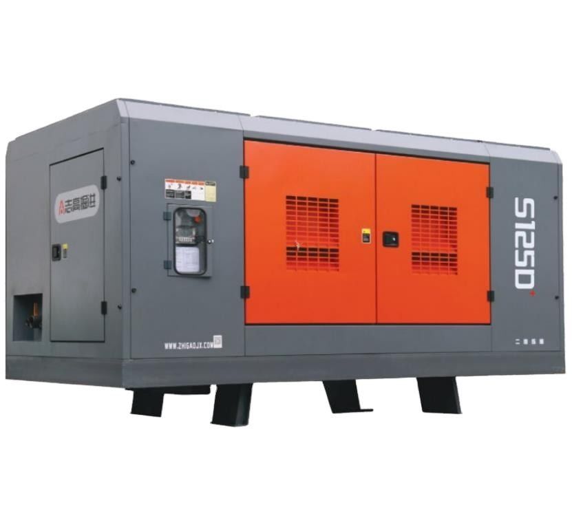 S125D luchtcompressor met 410 kW Cu-mmins motor voor 300-400m boren
