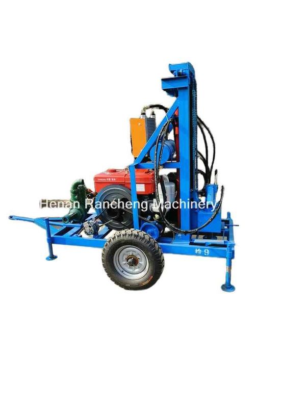 150 m boorgediepte Draagbare waterputboormachine met 450 mm boorgatdiameter