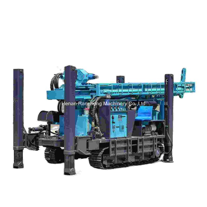 Hoogwaardige boormachine met een diepte van 350 m met een kruiper en een 91 kW Yuchai-motor