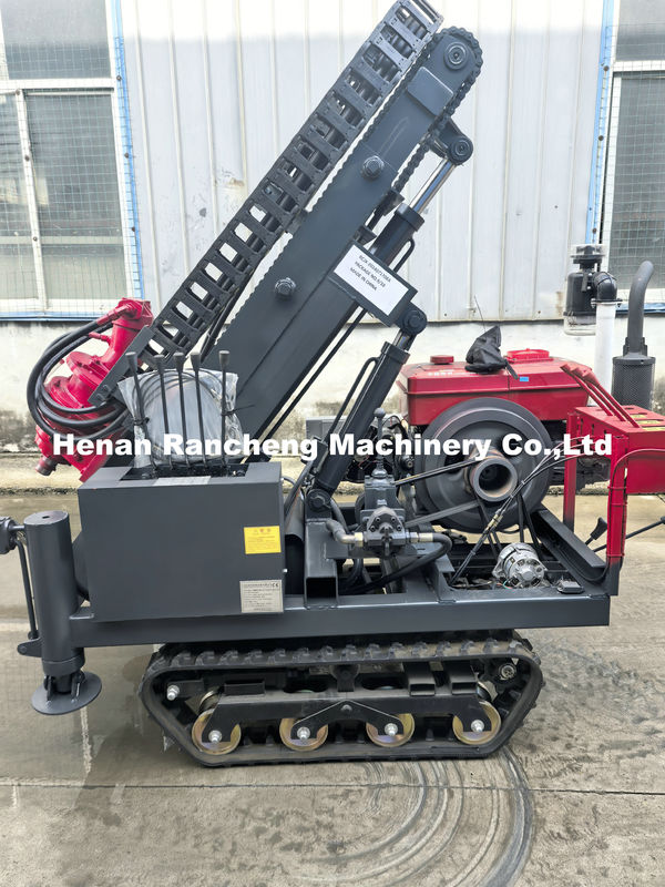 30 m diepte kleine kruiper pneumatische stapelchauffeur auger pijpleiding machine DTH boormachine