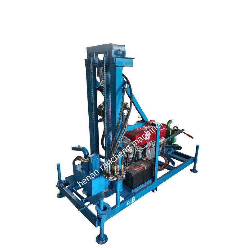 Hoogwaardige draagbare waterputboring 150 m diepte en 450 mm boringgatdiameter