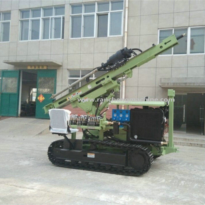 RC130Y Micro Pile Rig Uitzonderlijke 400mm Boring Diameter Ideaal voor veelzijdige waterput Auger Pile En DTH Boren