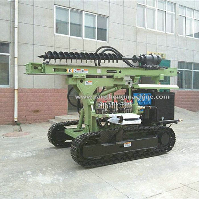 Max Bore Diameter 400mm RC130Y Micro Pile Rig Versatile booroplossing voor waterputten Auger Piles DTH-projecten