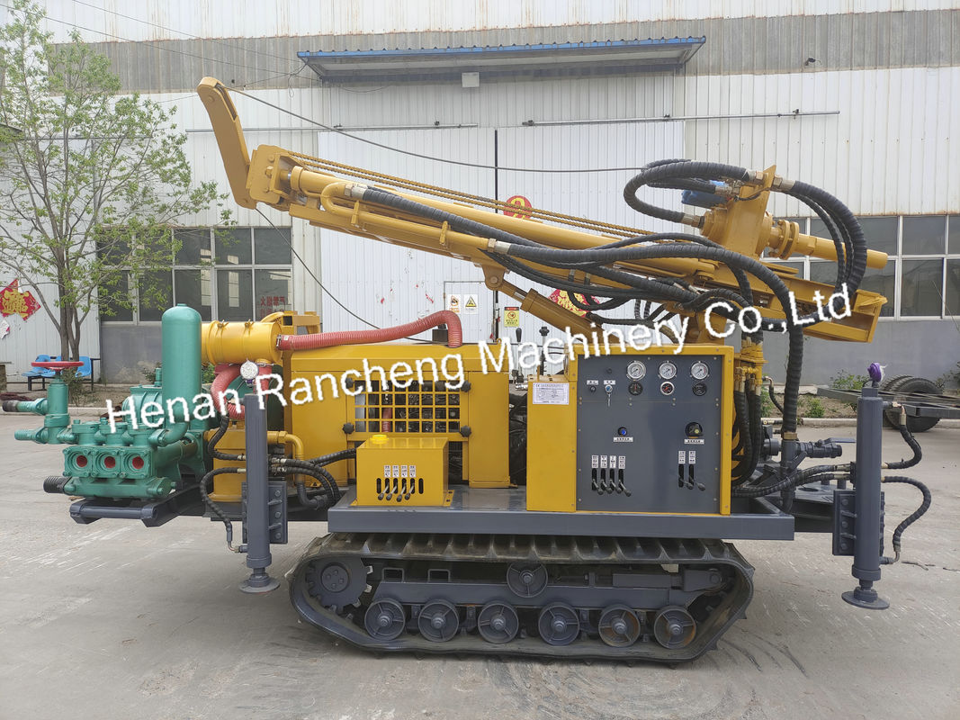 Hydraulische 100m 150m waterput boormachine diepte roterende waterput boormachine met dieptecapaciteit