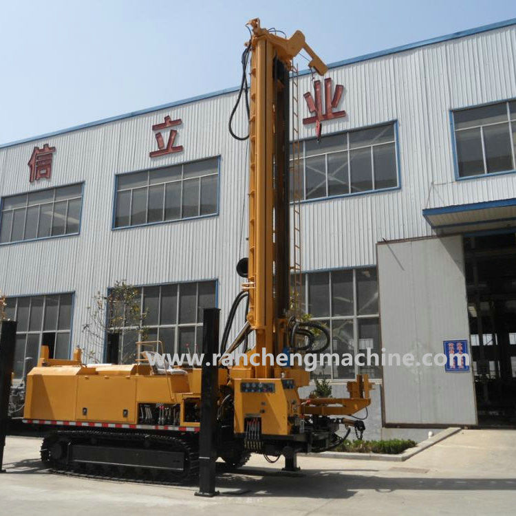 RCF800C 800m boormachine Cu-mmins Motor Steel Crawler type putboormachine