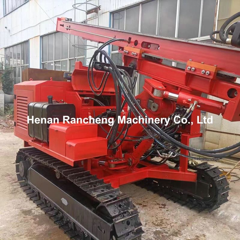 RC130Y Micro Pile Rig 400mm Boring Diameter Water Well Auger Pile DTH Boren