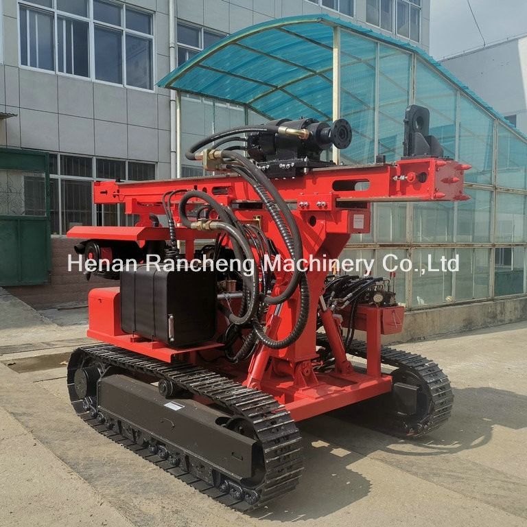 RC130Y Micro Pile Rig 400mm Boring Diameter Water Well Auger Pile DTH Boren