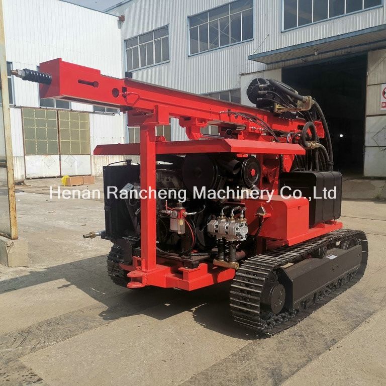 RC130Y Micro Pile Rig 400mm Boring Diameter Water Well Auger Pile DTH Boren