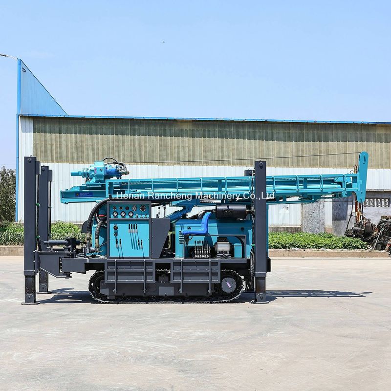 Boordiepte 280m Deep Rock Water Well Drilling Rig Machine Met 70KW motor