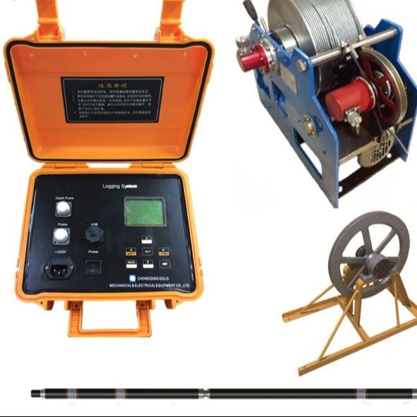 300m RCQ-2D boorgat logging apparatuur met JMZD-2D Sidewall Density Gamma Probe