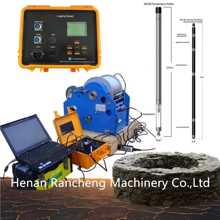 300m RCQ-2D boorgat logging apparatuur met JMZD-2D Sidewall Density Gamma Probe