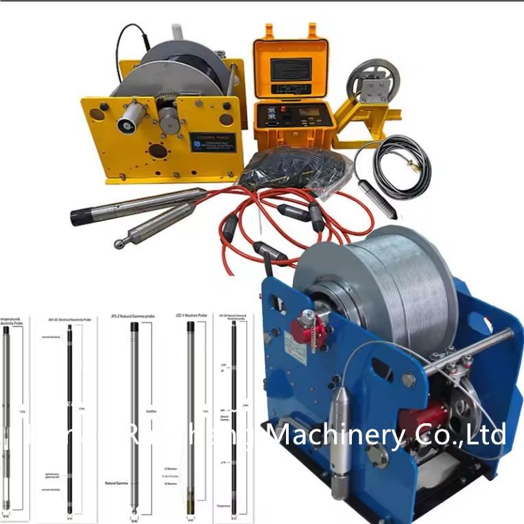 300m RCQ-2D boorgat logging apparatuur met JMZD-2D Sidewall Density Gamma Probe