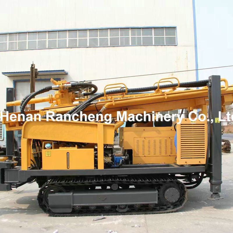 Diepte 1000m diepe waterput Rig Exploratie Geotechnische machine met 194KW Cummins motor