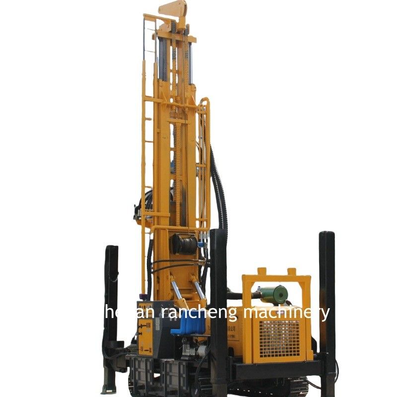 Diepte 1000m diepe waterput Rig Exploratie Geotechnische machine met 194KW Cu-mmins motor