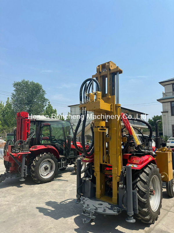 Draagbare trekker gemonteerde hydraulische boormachine voor waterputten