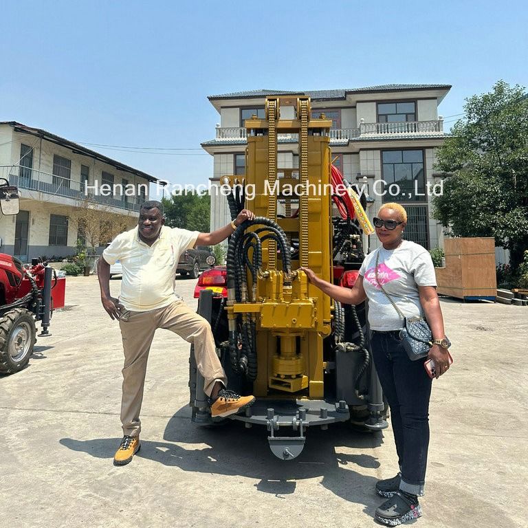 200m tractor gemonteerd grote kracht water put boormachine tractor diep boorgat boormachine