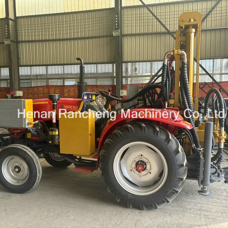 200m tractor gemonteerd grote kracht water put boormachine tractor diep boorgat boormachine