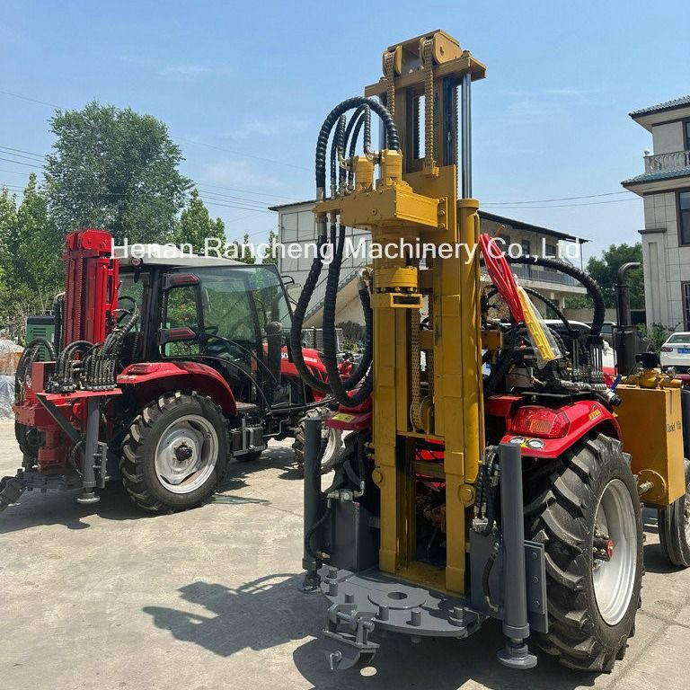 200/260m 254mm trekker gemonteerd op vier wielen groot vermogen waterput boormachine