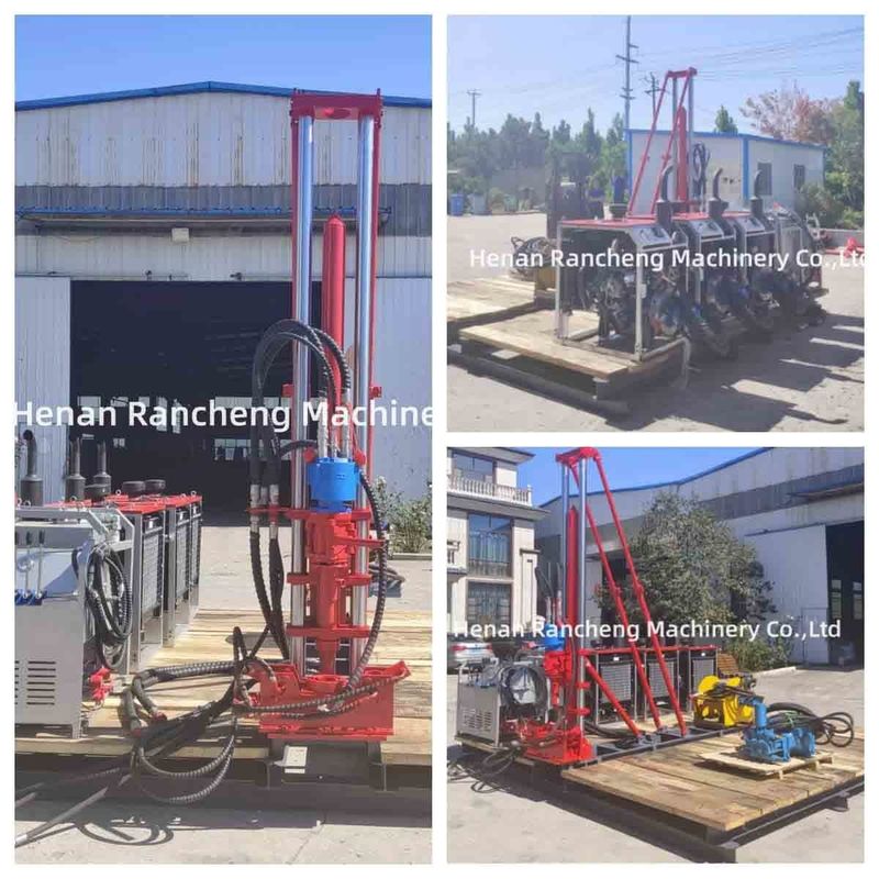 Kolenmijn Exploratie Raise Boormachine RCK400P Full Hydraulic Draagbare Kleine Deep Water Boring Core Boor Rig